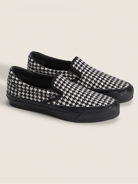Vans Shoes - Vans Premium Classic Slip-On
Shoe Houndstooth Black / White Womens 9.0 US